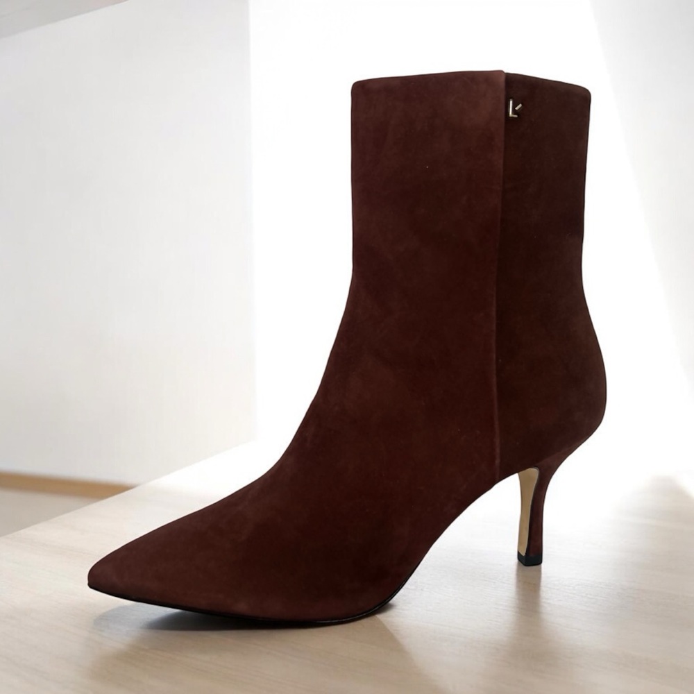 Larroude Brown Heeled Boots